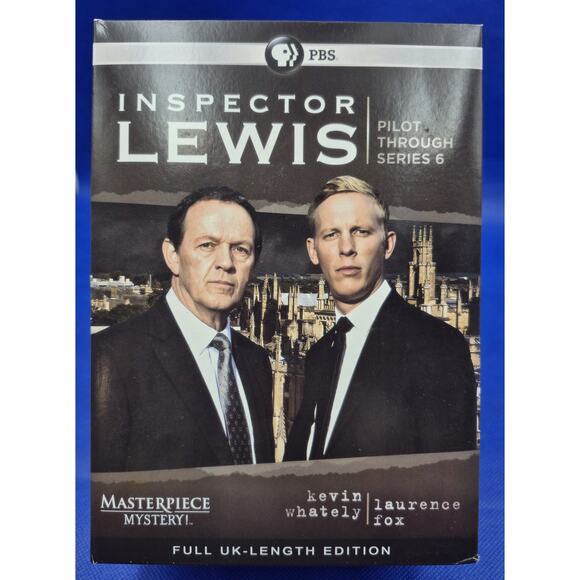 INSPECTOR LEWIS Complete 8 Seasons Kevin Whately Laurence Fox Masterpiece DVD - Picture 4 of 8